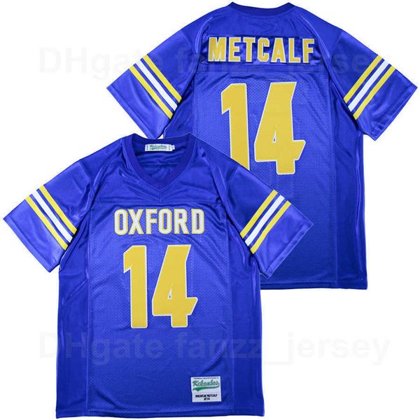 football high school oxford 14 dk metcalf jersey men team color purple university embroidery and sewn on breathable pure cotton college good, Black
football high school oxford 14 dk metcalf jersey men team color purple university embroidery and sewn on breathable pure cotton college good, Black
