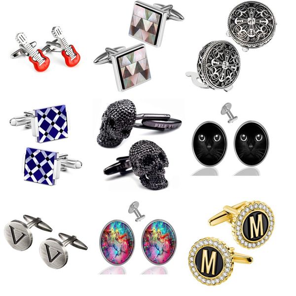 cuff links aumiso cufflinks for men ancient sier plated alphabet capital letter classic business wedding anniversary daily life0.67 / amygw, Silver
cuff links aumiso cufflinks for men ancient sier plated alphabet capital letter classic business wedding anniversary daily life0.67 / amygw, Silver