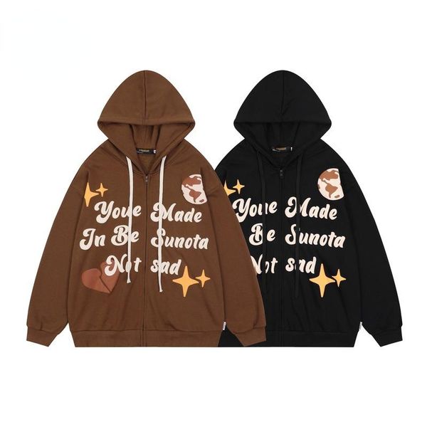men's hoodies & sweatshirts men's american streetwear loose retro hip hop zipper hoodie y2k letter print jacket cotton thick warm, Black
men's hoodies & sweatshirts men's american streetwear loose retro hip hop zipper hoodie y2k letter print jacket cotton thick warm, Black