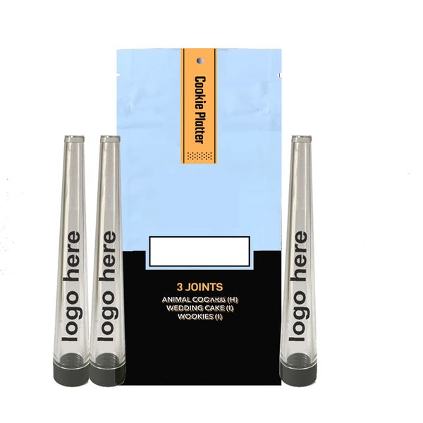 white 3pcs cured joints bag plastic tubes packaging moonrock parking pre roll machine filling machine nuking
white 3pcs cured joints bag plastic tubes packaging moonrock parking pre roll machine filling machine nuking