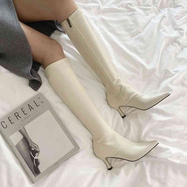 boots high boots autumn and winter elegant high heels long pointed thin white women's m6ce, Black
boots high boots autumn and winter elegant high heels long pointed thin white women's m6ce, Black