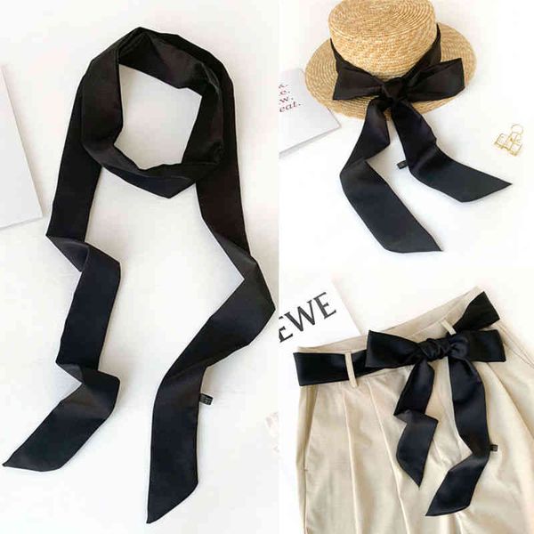 designer silk head bag hair scarf skinnyscaff solid color slender narrow womens scarf small scarf belt hair band bandage ribbon, Blue;gray
designer silk head bag hair scarf skinnyscaff solid color slender narrow womens scarf small scarf belt hair band bandage ribbon, Blue;gray