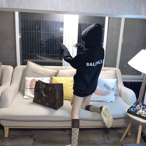 2022 designer bal hoodies and coats basic front back lettering hoodie classic print uedi, Black
2022 designer bal hoodies and coats basic front back lettering hoodie classic print uedi, Black