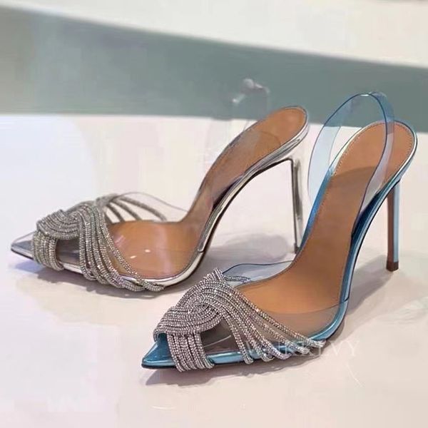 pointed toe transparent pvc pumps women summer new crystal decor high heel sandals wedding bride shoes 2022, Black
pointed toe transparent pvc pumps women summer new crystal decor high heel sandals wedding bride shoes 2022, Black