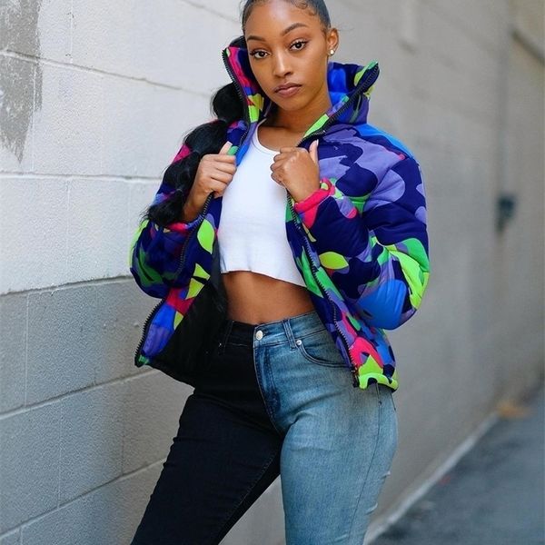 tmustobe puffer jacket casual camo print plus size jacket coat fashion lapel collar long sleeve loose outerwear chic y201026, Black
tmustobe puffer jacket casual camo print plus size jacket coat fashion lapel collar long sleeve loose outerwear chic y201026, Black