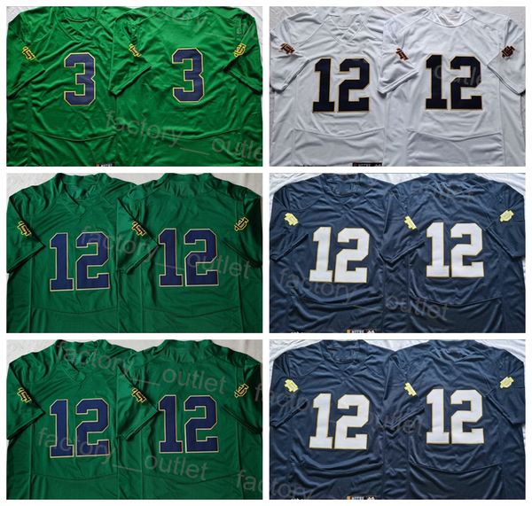 ncaa football college notre dame fighting irish jersey 12 ian book 3 joe montana university navy blue green white team color all stitched fo, Black
ncaa football college notre dame fighting irish jersey 12 ian book 3 joe montana university navy blue green white team color all stitched fo, Black