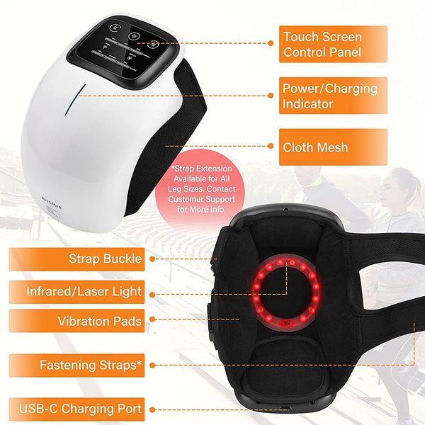 infrared heating knee massager air pressure& physiotherapy instrument swelling stiff joints massage rehabilitation pain reli
infrared heating knee massager air pressure& physiotherapy instrument swelling stiff joints massage rehabilitation pain reli