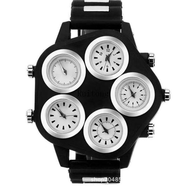 wristwatches five movement sport big dial extra large stylish guy's hip hop watch cool punk men's quartz male clock time hourwrist, Slivery;brown
wristwatches five movement sport big dial extra large stylish guy's hip hop watch cool punk men's quartz male clock time hourwrist, Slivery;brown