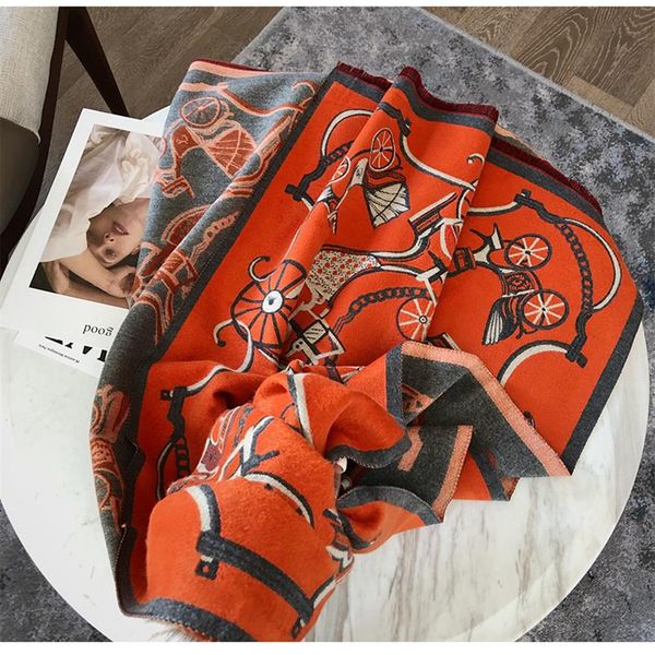 winter scarf women cashmere shawls fashion warm foulard lady air-conditioned office scarves thick soft wraps size 180x70cm no box214h, Blue;gray 
winter scarf women cashmere shawls fashion warm foulard lady air-conditioned office scarves thick soft wraps size 180x70cm no box214h, Blue;gray