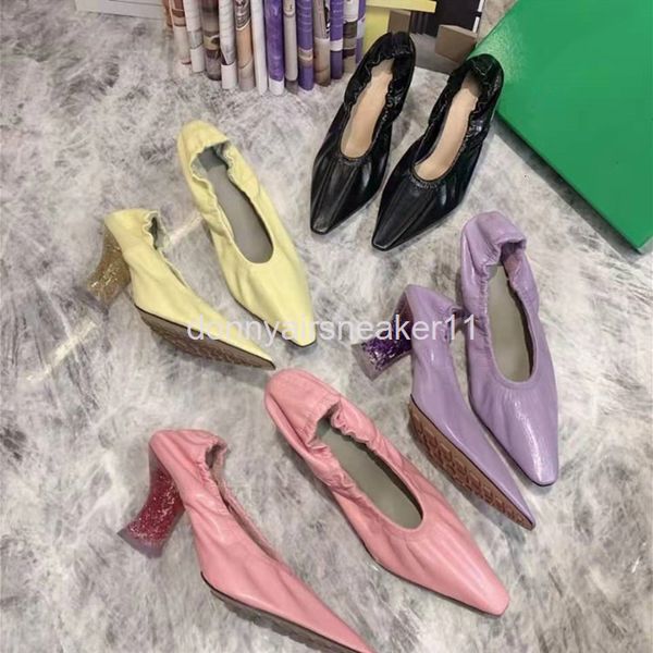 dress shoes early spring witch single shoes square head soft leather high heels transparent crystal heel elastic band fairy wedding, Black
dress shoes early spring witch single shoes square head soft leather high heels transparent crystal heel elastic band fairy wedding, Black