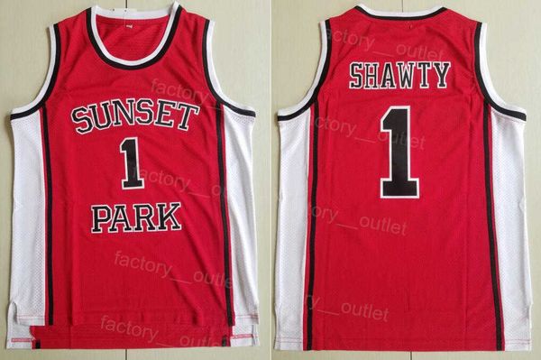 men movie sunset park 1 shawty basketball jersey red team color embroidery and sewing breathable pure cotton sewing for sport fans on sale, Black
men movie sunset park 1 shawty basketball jersey red team color embroidery and sewing breathable pure cotton sewing for sport fans on sale, Black