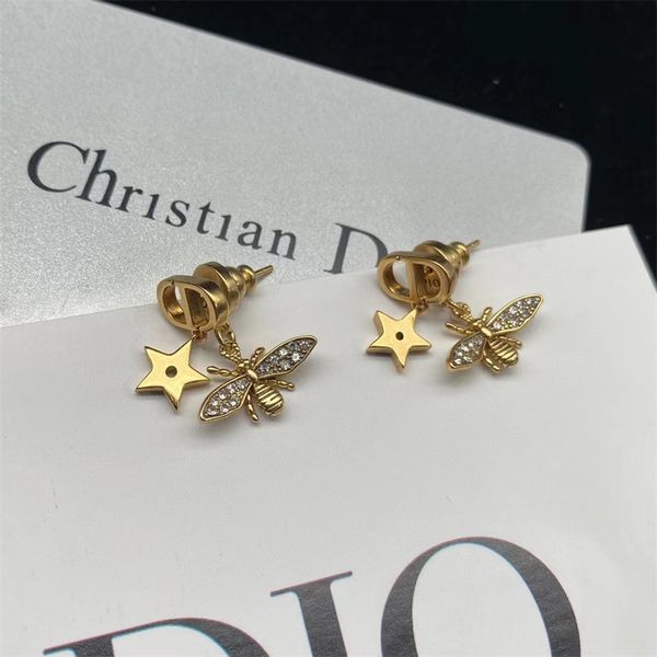 20% off 2022 jewelry home new inlaid star bee tassel earrings women's fashion versatile, Golden
20% off 2022 jewelry home new inlaid star bee tassel earrings women's fashion versatile, Golden