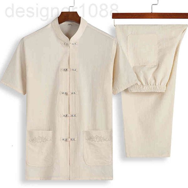 men's trench coats designer 2022 summer middle-aged and elderly tang dynasty short sleeve suit men's loose leisure comfortable chi, Tan;black
men's trench coats designer 2022 summer middle-aged and elderly tang dynasty short sleeve suit men's loose leisure comfortable chi, Tan;black
