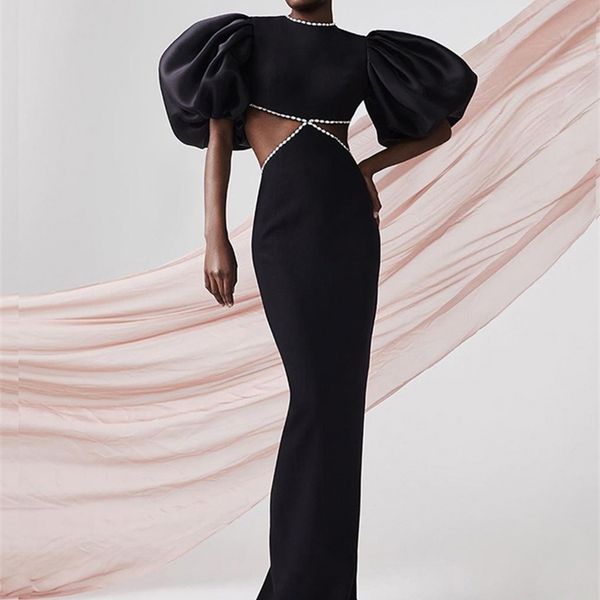 women black short sleeve floor length backless round neck temperament dress summer fashion 220526, Black;gray
women black short sleeve floor length backless round neck temperament dress summer fashion 220526, Black;gray