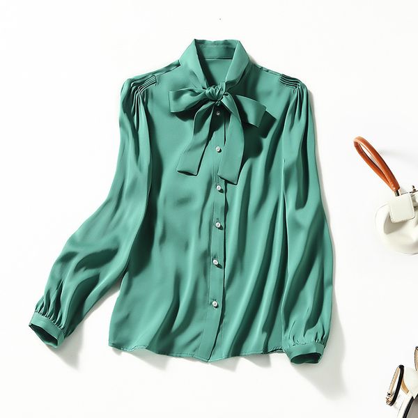 women's blouses & shirts spring cardigan long sleeve temperament lapel lace up single row button mulberry silk shirt women's bae5, White
women's blouses & shirts spring cardigan long sleeve temperament lapel lace up single row button mulberry silk shirt women's bae5, White