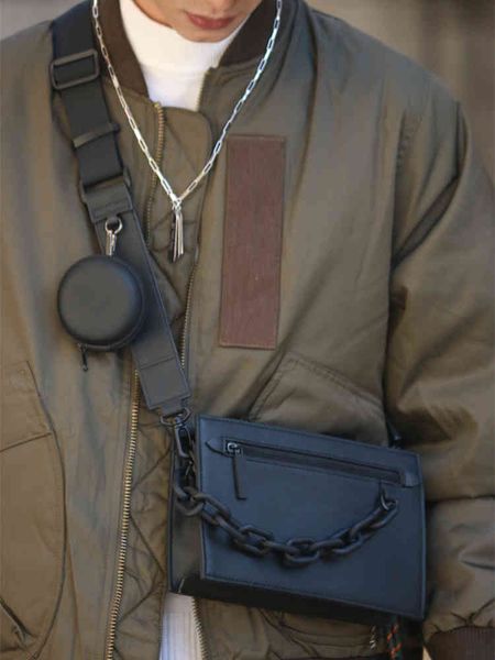 handbags bags two in one men's tide brand box chain small square messenger minority design sense single shoulder wo envelope, Black;red
handbags bags two in one men's tide brand box chain small square messenger minority design sense single shoulder wo envelope, Black;red