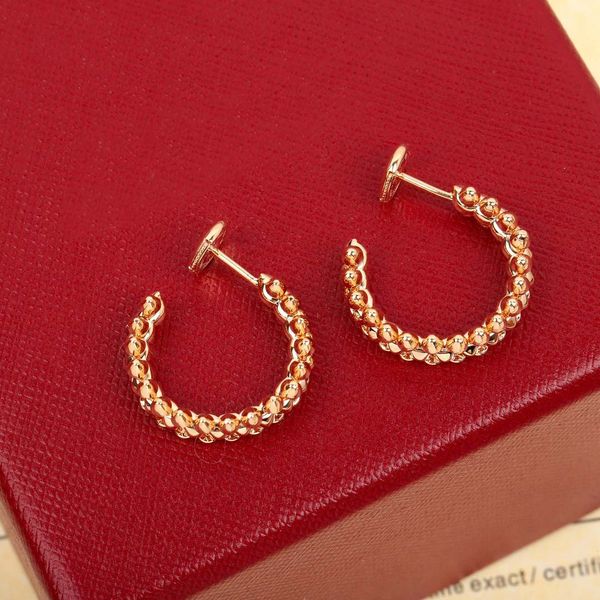 2022 luxury quality charm small round shape drop earring in 18k rose gold plated for women wedding jewelry gift have box stamp ps7895, Golden
2022 luxury quality charm small round shape drop earring in 18k rose gold plated for women wedding jewelry gift have box stamp ps7895, Golden