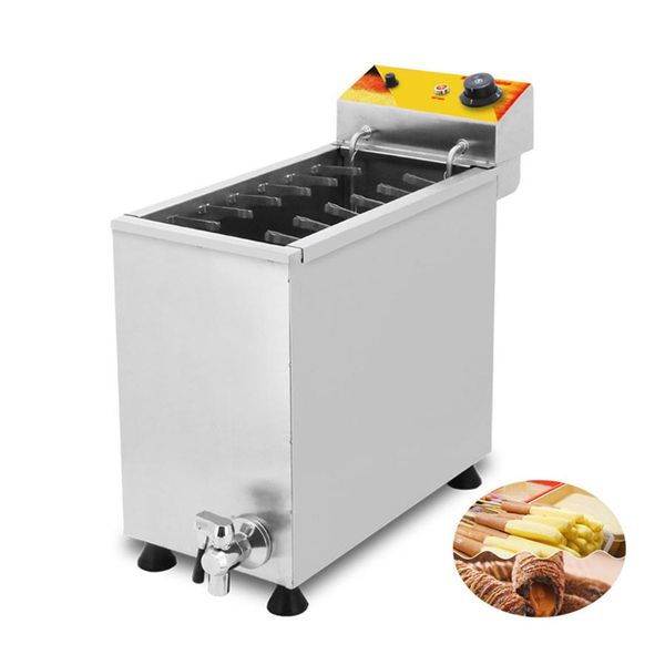 beijamei commercial automatic 25l cheese dog sticks fryer machine electric deep korean corn dog frying snack equipment213w
beijamei commercial automatic 25l cheese dog sticks fryer machine electric deep korean corn dog frying snack equipment213w