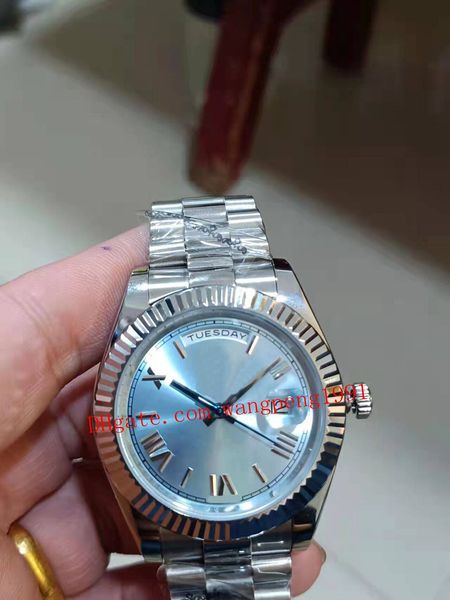 2022 new date dial arabian watches 40mm 228236 ice blue dial 2813 movement steel strap mechanical automatic wristwatches, Slivery;brown
2022 new date dial arabian watches 40mm 228236 ice blue dial 2813 movement steel strap mechanical automatic wristwatches, Slivery;brown