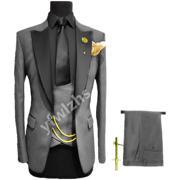 custom-made one button men suits peak lapel groomsmen groom tuxedos wedding/prom/dinner man blazer jacket pants tie vest m101, Black;gray
custom-made one button men suits peak lapel groomsmen groom tuxedos wedding/prom/dinner man blazer jacket pants tie vest m101, Black;gray