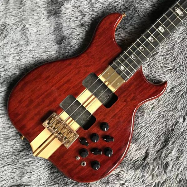 custom grand alemb style guitar bass mkd mark king deluxe custom 4 strings neck through body walnut wood no pickup
custom grand alemb style guitar bass mkd mark king deluxe custom 4 strings neck through body walnut wood no pickup