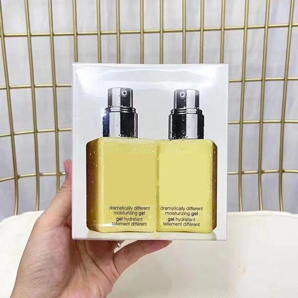 brand 2pcs set dramatically different moisturizing gel / lotion 2 types 125ml*2, White 
brand 2pcs set dramatically different moisturizing gel / lotion 2 types 125ml*2, White
