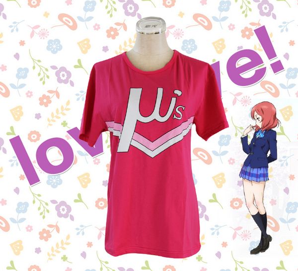 anime costumes lovelive cosplay idol group t-shirt pink excellent modal tee shirts for love live fans summer, Black
anime costumes lovelive cosplay idol group t-shirt pink excellent modal tee shirts for love live fans summer, Black