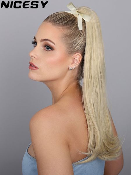 costume accessories natural long straight ponytail wrap around strappy clip in ponytail fake hair extensions synthetic black blonde new styl, Silver
costume accessories natural long straight ponytail wrap around strappy clip in ponytail fake hair extensions synthetic black blonde new styl, Silver