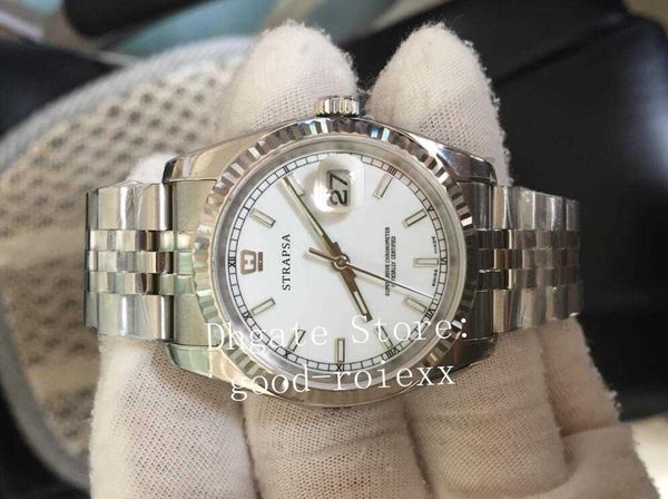 36mm blue white ar factory mens automatic 3135 movement eta watch men 904l steel jubilee bracelet wristwatches date dive 116234 watches box, Slivery;brown
36mm blue white ar factory mens automatic 3135 movement eta watch men 904l steel jubilee bracelet wristwatches date dive 116234 watches box, Slivery;brown