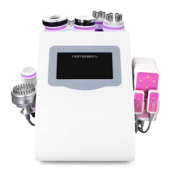 Image of Portable 9 In 1 Multifunction Weight loss Beauty Machine Lipolaser Cavitation Vacuum Slimming Beauty Machine