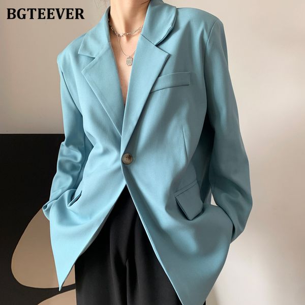 2021 summer single button solid blazer jacket for women stylish chic loose female outwear ladies long sleeve jacket, White;black
2021 summer single button solid blazer jacket for women stylish chic loose female outwear ladies long sleeve jacket, White;black