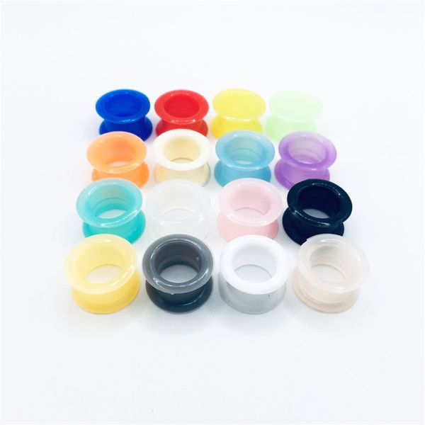 ear care supply soft silicone ear gauges plugs double flared tunnels flexible piercing stretchers colorful
ear care supply soft silicone ear gauges plugs double flared tunnels flexible piercing stretchers colorful