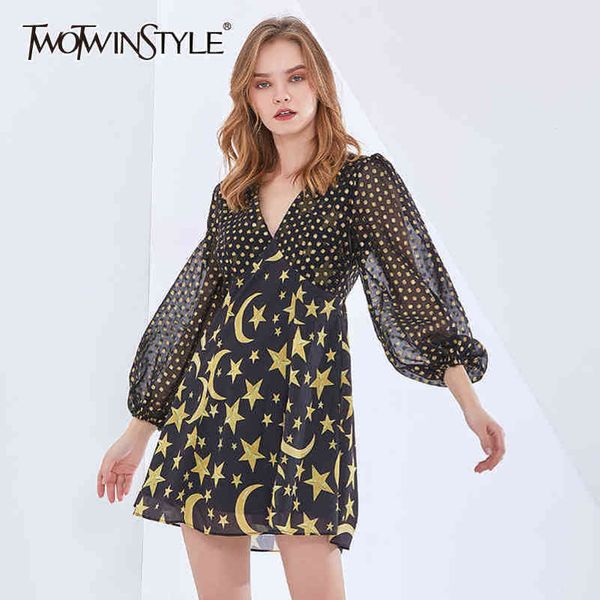 elegant print spring dress female v neck lantern sleeve high waist midi dresses for women clothing fashion 210423, Black;gray
elegant print spring dress female v neck lantern sleeve high waist midi dresses for women clothing fashion 210423, Black;gray