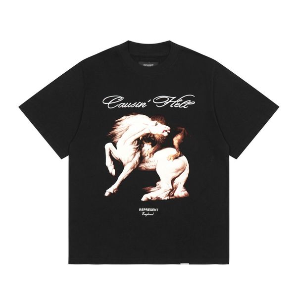short sleeve t-shirt heavy washing used high street loose t-shirt men's plus tees, Black;brown
short sleeve t-shirt heavy washing used high street loose t-shirt men's plus tees, Black;brown