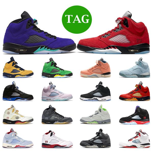 5s men outdoor basketball shoes 5 racer blue unc aqua sail alternate grape green bean fire red easter mens sport trainers, Black
5s men outdoor basketball shoes 5 racer blue unc aqua sail alternate grape green bean fire red easter mens sport trainers, Black