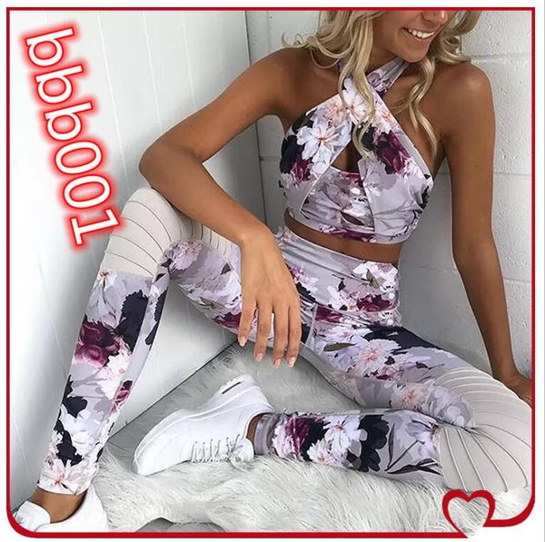 new floral print bra+long pants tight women 2 piece yoga set sports suit gym fitness suit vest+tight legging sport sets sportswear, White;black
new floral print bra+long pants tight women 2 piece yoga set sports suit gym fitness suit vest+tight legging sport sets sportswear, White;black