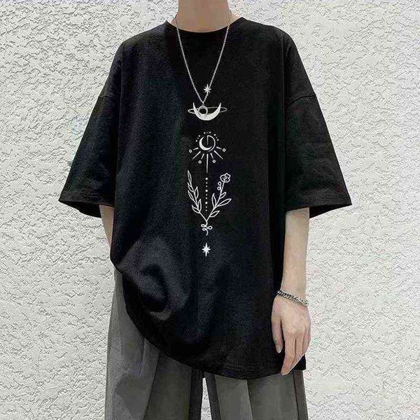 short sve t-shirt men's fashion brand loose print 6 / 6 sve harajuku casual cool trend t-shirt, White;black
short sve t-shirt men's fashion brand loose print 6 / 6 sve harajuku casual cool trend t-shirt, White;black