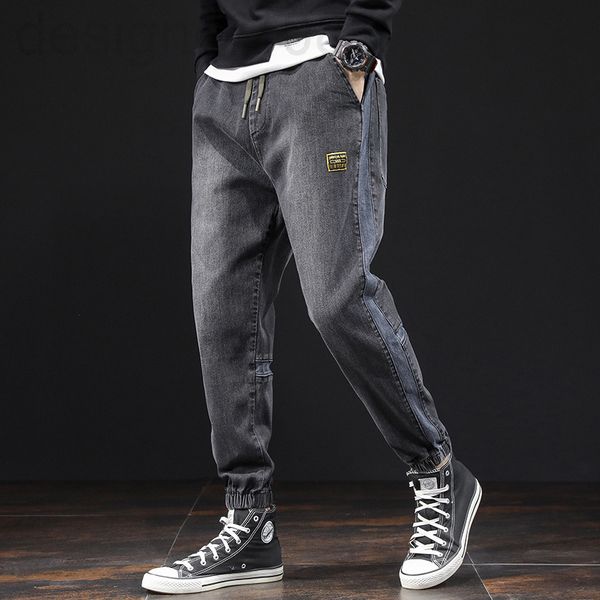 men's jeans designer harlan jeans men's fashion brand slim fit small feet spring and autumn 2021 trend stitching loose leggings ve, Blue
men's jeans designer harlan jeans men's fashion brand slim fit small feet spring and autumn 2021 trend stitching loose leggings ve, Blue