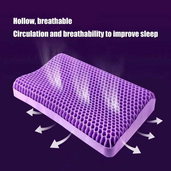 honeycomb orthopedic pillow the latest technology 3d tpe pressurecooling sleep shoulder pain relief neck protection pillow
honeycomb orthopedic pillow the latest technology 3d tpe pressurecooling sleep shoulder pain relief neck protection pillow