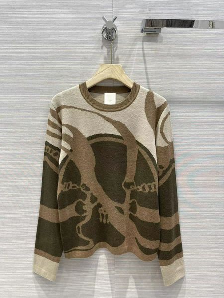 2022 autumn milan runway sweaters o neck long sleeve women's sweaters high end jacquard pullover designer sweater 0726-14, White;black
2022 autumn milan runway sweaters o neck long sleeve women's sweaters high end jacquard pullover designer sweater 0726-14, White;black