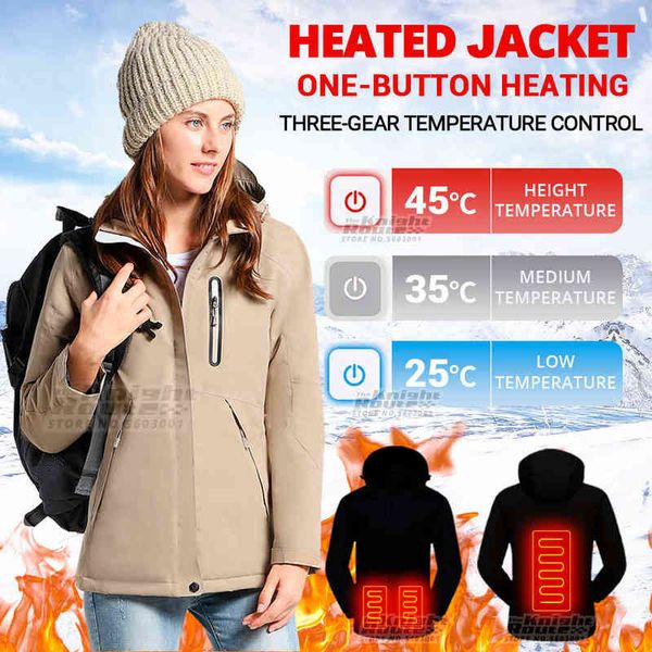 winter heated jacket women's jacket usb thermal windbreaker heated vest warm outerwear ski hunting windproof naturehike clothing t22081, Blue;black
winter heated jacket women's jacket usb thermal windbreaker heated vest warm outerwear ski hunting windproof naturehike clothing t22081, Blue;black