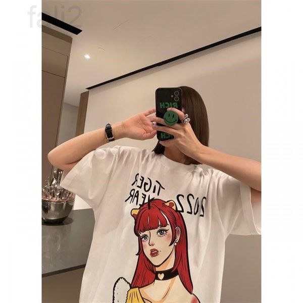 women's t-shirt designer chaopai 22 early spring new american cartoon beauty beast back letter printing super good-looking special shor, White
women's t-shirt designer chaopai 22 early spring new american cartoon beauty beast back letter printing super good-looking special shor, White