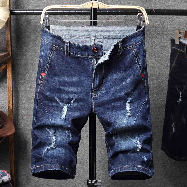 men's jeans summer denim shorts korean men's small straight youth pants large 5-point holed pants 785 htge, Blue
men's jeans summer denim shorts korean men's small straight youth pants large 5-point holed pants 785 htge, Blue