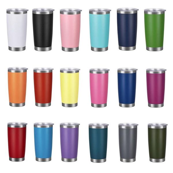 20oz car cups stainless steel tumblers vacuum insulated travel mug metal water bottle beer coffee mugs with lid 18 colorsa302695
20oz car cups stainless steel tumblers vacuum insulated travel mug metal water bottle beer coffee mugs with lid 18 colorsa302695