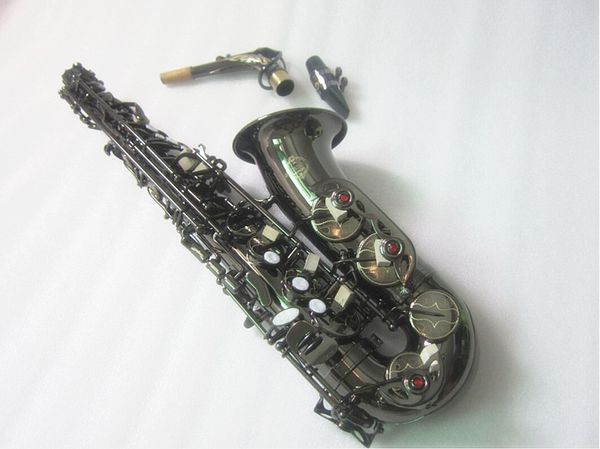 professional musical instruments suzuki alto saxophone e flat black nickel plated surface sax and case mouthpiece
professional musical instruments suzuki alto saxophone e flat black nickel plated surface sax and case mouthpiece