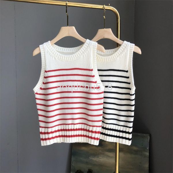 women's vests dijia correct version knitted vest women's spring and summer temperament sleeveless striped, Black;white
women's vests dijia correct version knitted vest women's spring and summer temperament sleeveless striped, Black;white