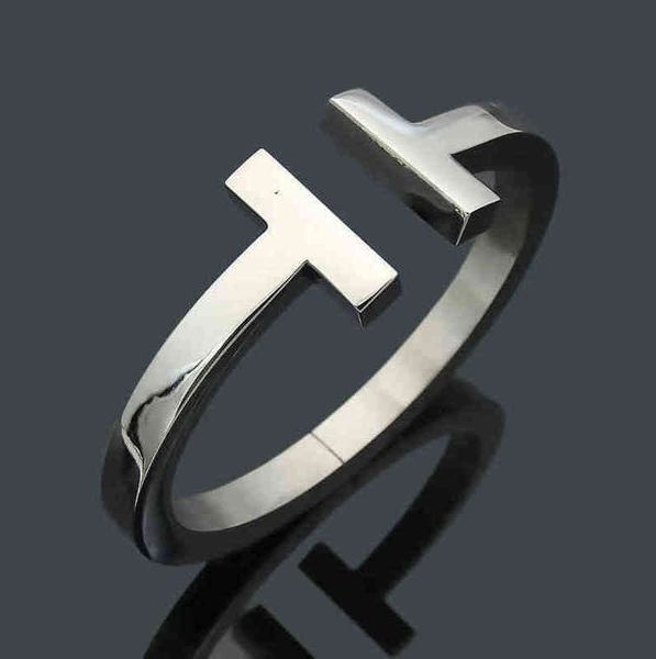luxury fashion women bangle bracelets stainless open cuffs thick wide band double t bangles bracelet mens jewlery silver rose gold black y65
luxury fashion women bangle bracelets stainless open cuffs thick wide band double t bangles bracelet mens jewlery silver rose gold black y65