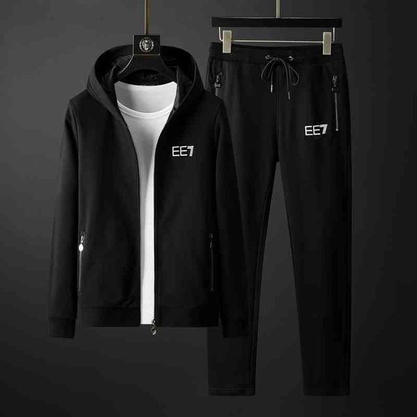men's tracksuits autumn hooded cardigan sweater sports casual suit men's fashion handsome two-piece set 1955# omk7, Gray
men's tracksuits autumn hooded cardigan sweater sports casual suit men's fashion handsome two-piece set 1955# omk7, Gray