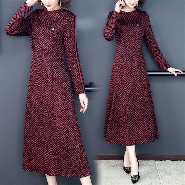 winter korean vintage casual striped maxi dress 2022 bodycon elegant party vestidos autumn red knitted 5xl plus size midi dress 220317, Black;gray
winter korean vintage casual striped maxi dress 2022 bodycon elegant party vestidos autumn red knitted 5xl plus size midi dress 220317, Black;gray