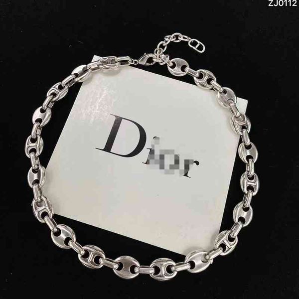 2022 women's fashion all-match high-quality new personality necklace brand wholesale family bracelet minority dijia sier hip hop punk h, Silver
2022 women's fashion all-match high-quality new personality necklace brand wholesale family bracelet minority dijia sier hip hop punk h, Silver